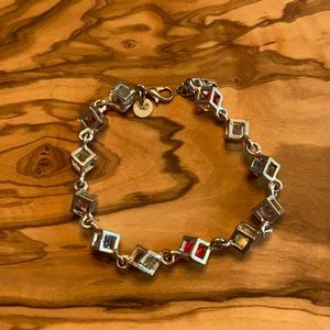 BN solid silver stamped 925 bracelet 18cm